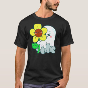 Boo Flower Birthday Girl Twin Coquette Heart Bow A T-Shirt