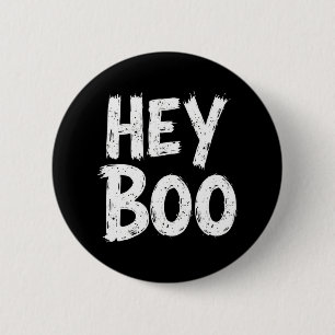 Boo Funny Halloween Ghost 6 Cm Round Badge