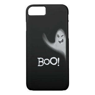 Boo Funny Hiding Peekabo Scary Halloween iPhone 8/7 Case