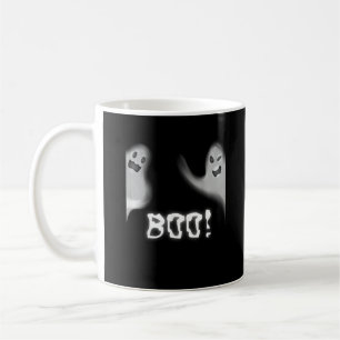 Boo! Funny Hiding Peekaboo Scary Halloween Coffee Mug