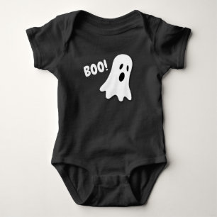Boo Ghost Baby Bodysuit