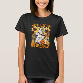 Boo Ghost Gnome For Men & Women Waiting For Hallow T-Shirt