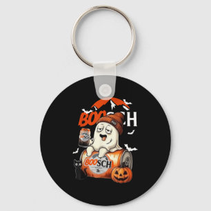 Boo Ghost Halloween Beer Party Drinking Spooky Sea Key Ring