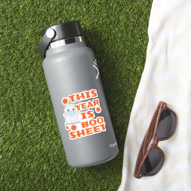 Boo Ghost Halloween Halloween (HydroFlask Insitu)