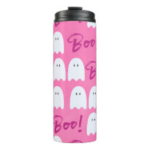 Boo Ghost Insulated Halloween 12 oz ThermalTumbler