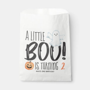 Boo Ghost Jack O'Lantern Halloween Birthday Favour Bag