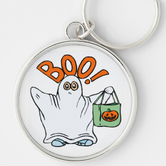 BOO ! GHOST KEY RING (Front)