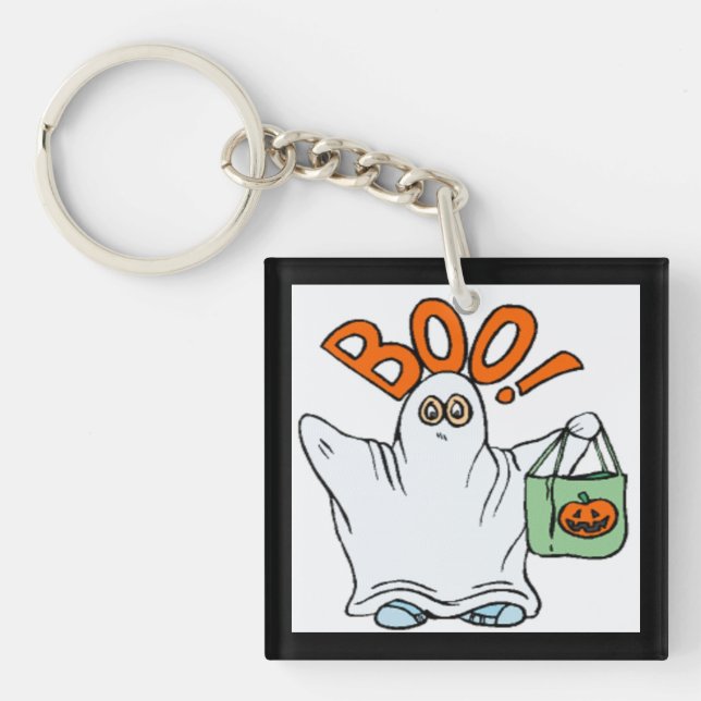 BOO ! GHOST KEY RING (Front)