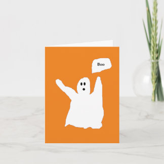 Boo Ghostie card