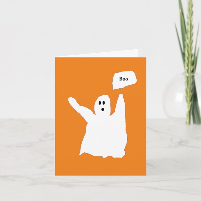 Boo Ghostie card (Front)