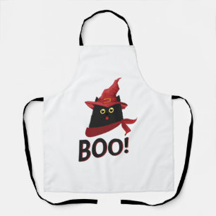 Boo Halloween         Apron