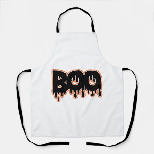 BOO Halloween  Apron