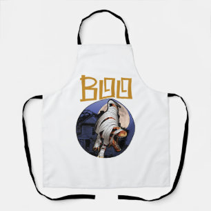 Boo Halloween                Apron