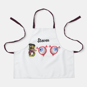 BOO! Halloween apron for kids