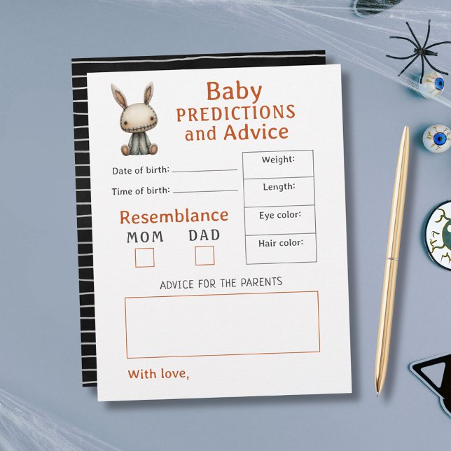 Boo Halloween Baby Shower Predictions & Advice (Boo Halloween Baby Shower Predictions & Advice)