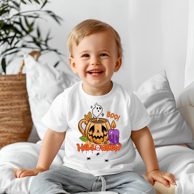 Boo halloween  baby T-Shirt (Creator Uploaded)