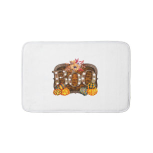 Boo Halloween Bath Mat