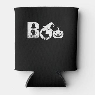 Boo Halloween Costume French Bulldog Gifts Can Cooler