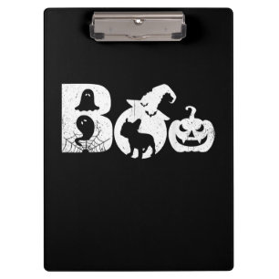 Boo Halloween Costume French Bulldog Gifts Clipboard