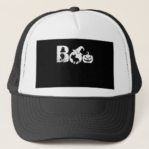 Boo Halloween Costume French Bulldog Gifts Trucker Hat