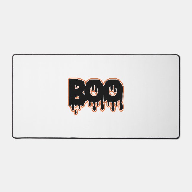 BOO Halloween  Desk Mat (Front)