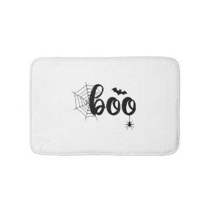 Boo Halloween Ghost Cute Halloween Family Matching Bath Mat