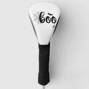 Boo Halloween Ghost Cute Halloween Family Matching Golf Head Cover