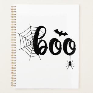 Boo Halloween Ghost Cute Halloween Family Matching Planner