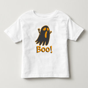Boo Halloween Ghost Toddler T-Shirt