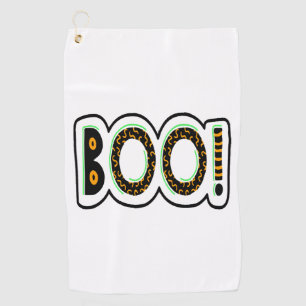 BOO Halloween                          Golf Towel