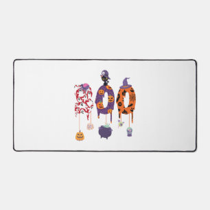Boo! Halloween Halloween Apparel Halloween Desk Mat