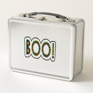BOO Halloween                          Metal Lunch Box