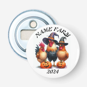 BOO Halloween on the farm Bottle Opener