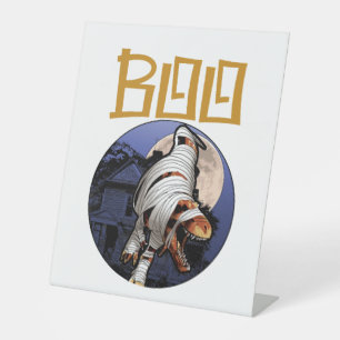 Boo Halloween                Pedestal Sign