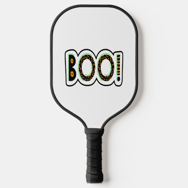 BOO Halloween                          Pickleball Paddle (Front)