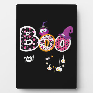 Boo Halloween Plaque