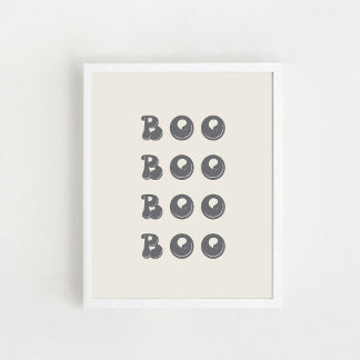 Boo! Halloween Poster