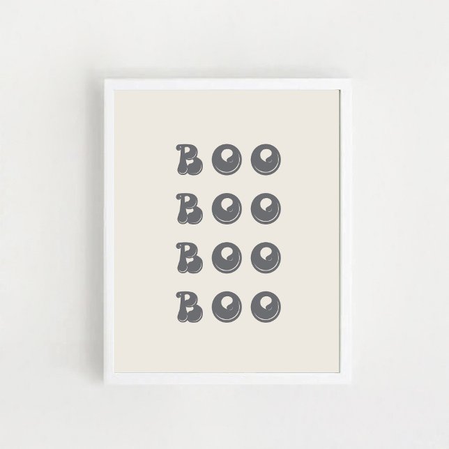 Boo! Halloween Poster (Creator Uploaded)