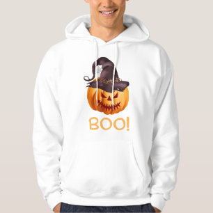 Boo Halloween Pumpkin Hoodie