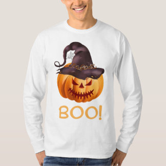 Boo Halloween Pumpkin T-Shirt