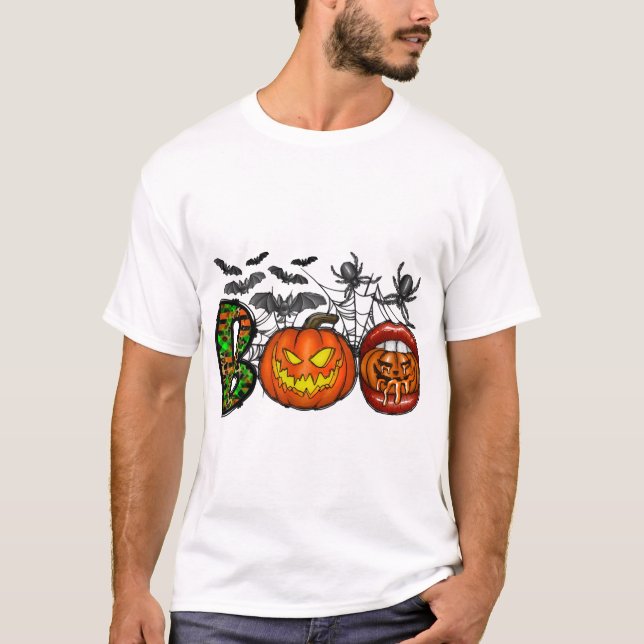 Boo Halloween T-Shirt (Front)