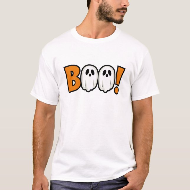 Boo! Halloween. T-Shirt (Front)