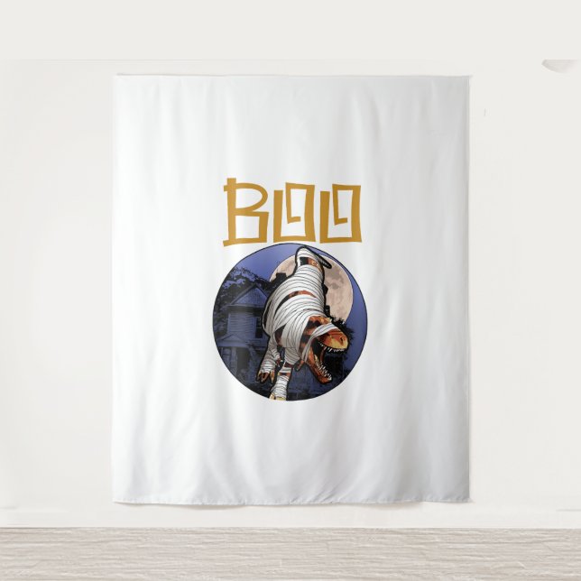 Boo Halloween                Tapestry (Front)