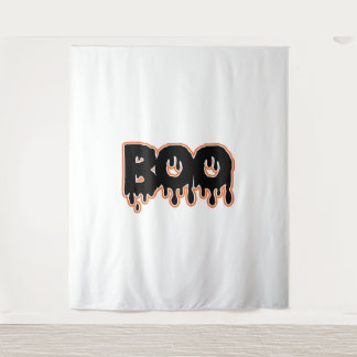 BOO Halloween Tapestry
