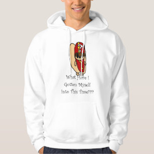 Boo Happens Hotdog Suit Hoodie