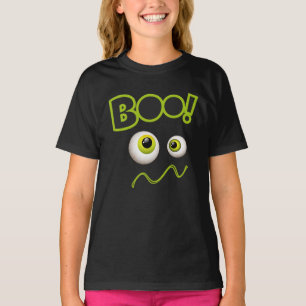 Boo Happy Halloween costume for girls T-Shirt