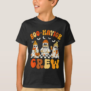 Boo-havior Crew Behavior Yst Halloween Aba T-Shirt