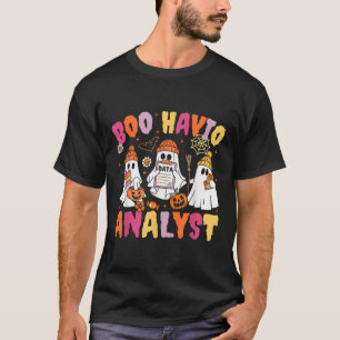 Boo-havior Crew Behaviour Analyst Halloween Aba Cu T-Shirt