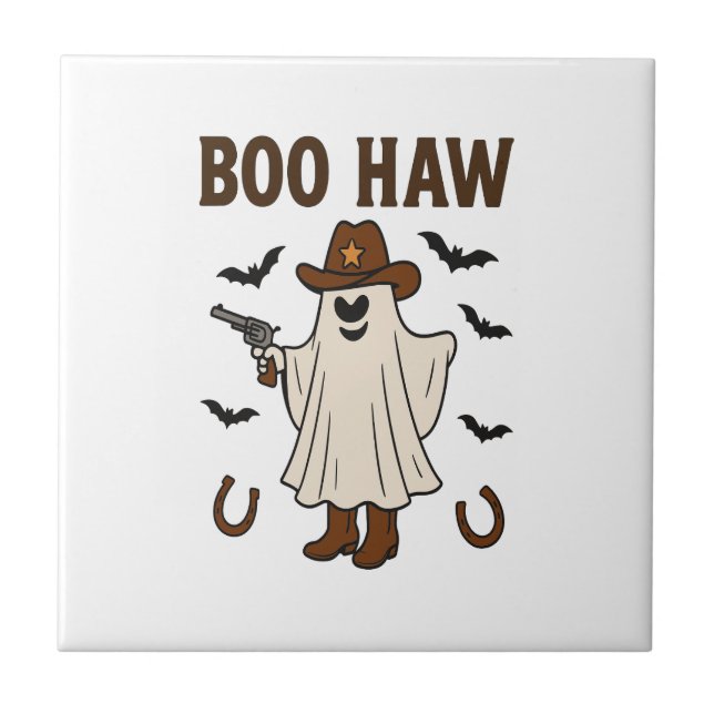 Boo Haw Ceramic Tile (Front)