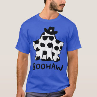 Boo Haw , Retro Boo Haw Ghost Cowbo Halloween  T-Shirt